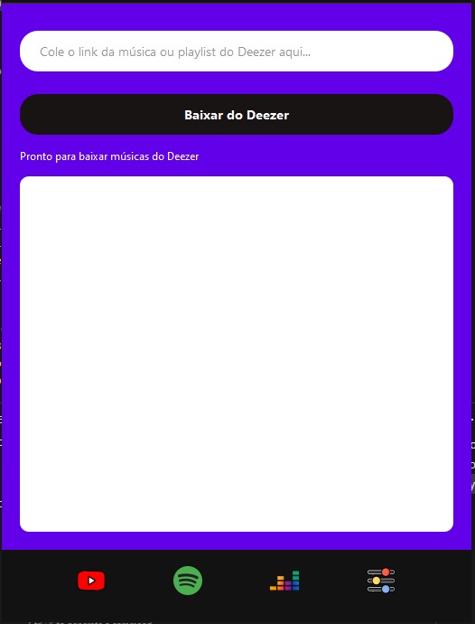 Janela Deezer